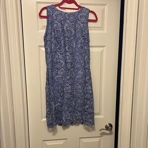 Ralph Lauren Blue Lace Mini Dress